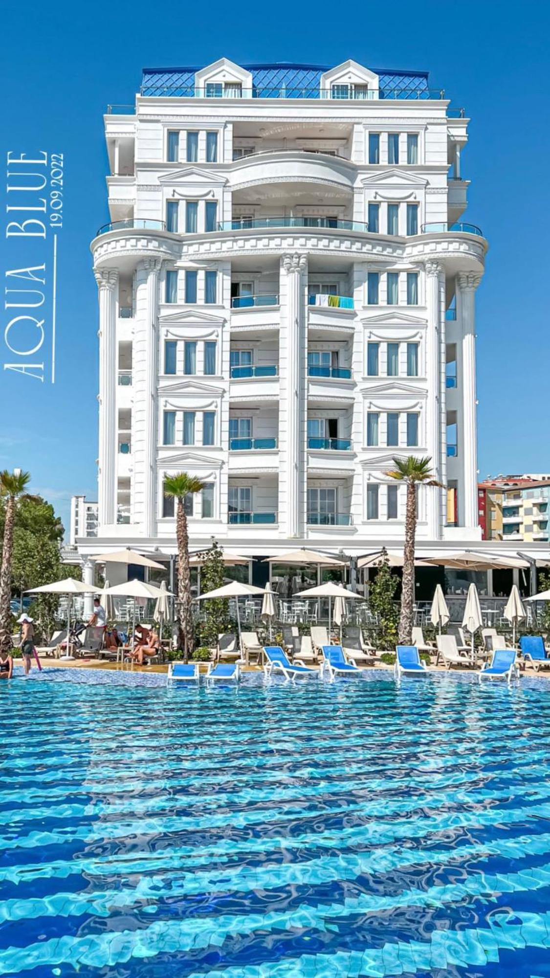 Fafa Aqua Blue Hotel Golem  Buitenkant foto