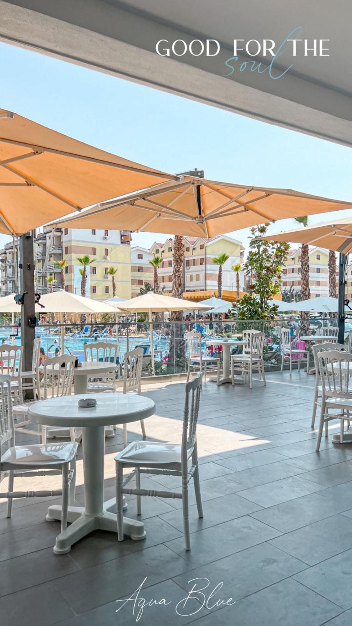 Fafa Aqua Blue Hotel Golem  Buitenkant foto