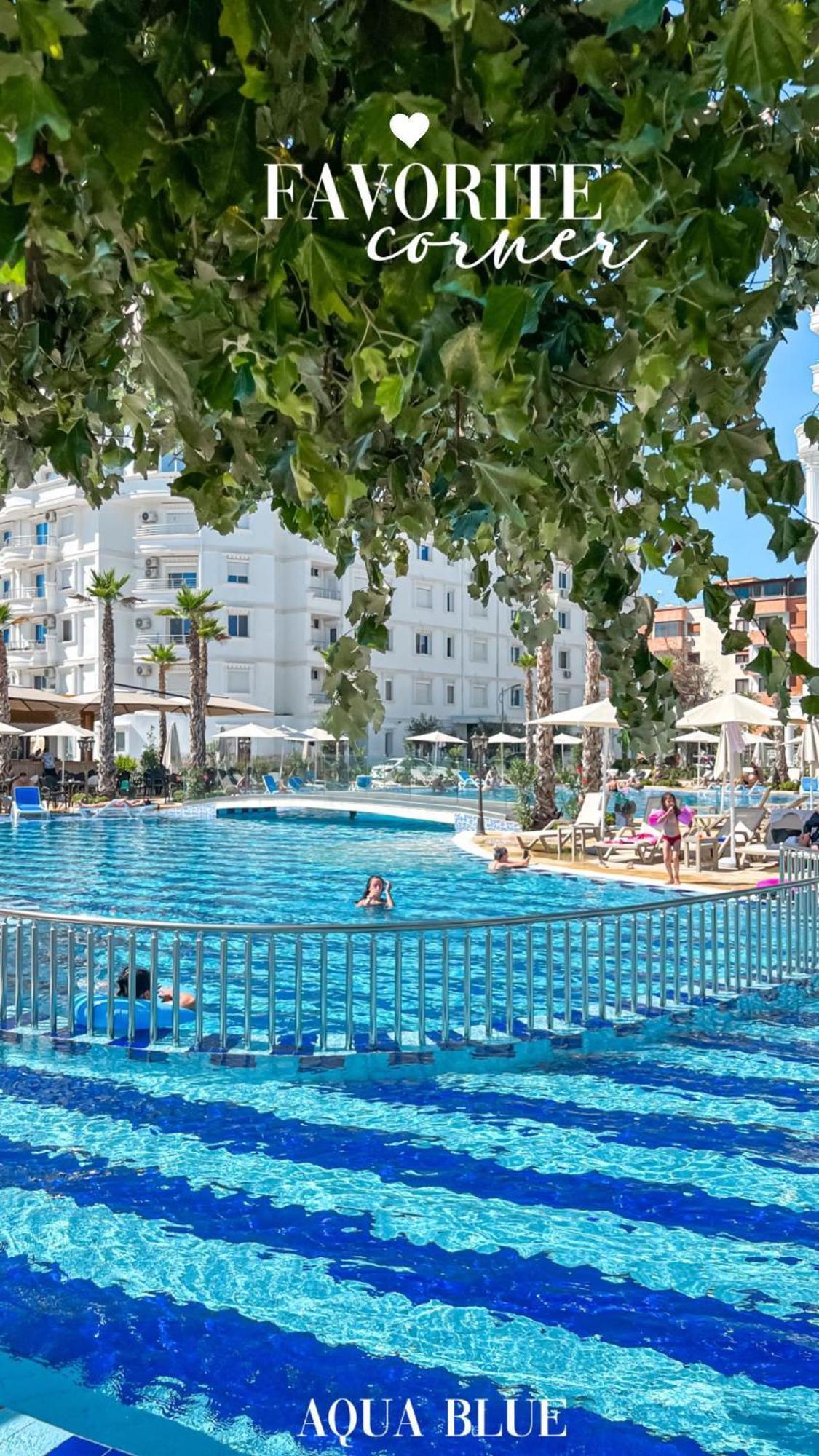 Fafa Aqua Blue Hotel Golem  Buitenkant foto